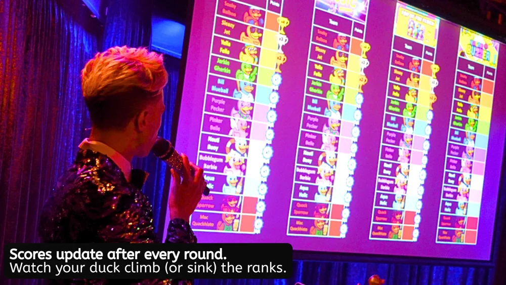 Lucky Ducky Game Show - teams playing