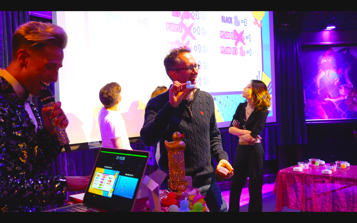 Lucky Ducky Game Show - on screen visuals